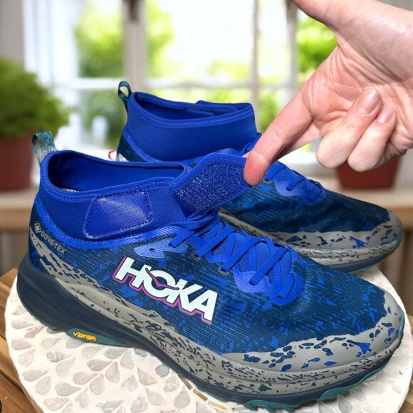 HOKA Speedgoat 6 Mid GTX Men’s Size 15 Waterproof Trail Running Shoes GORE-TEX V - Picture 9 of 13